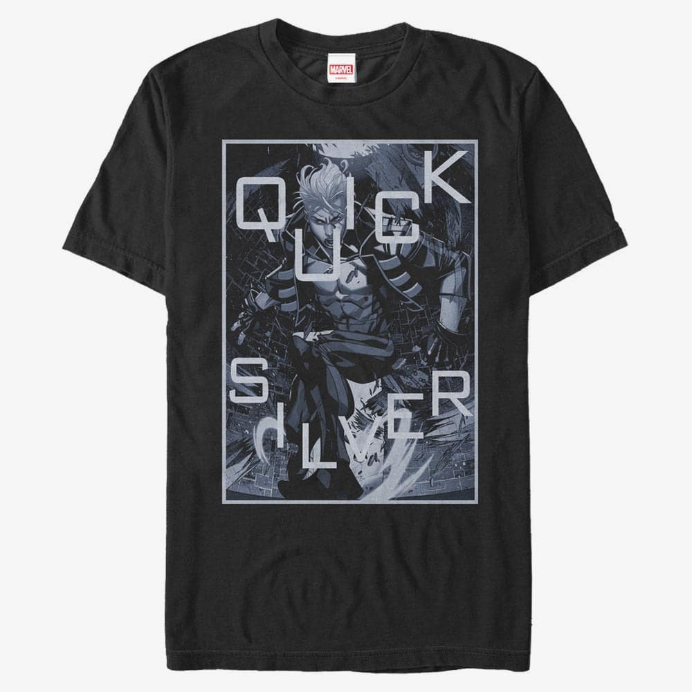 T-Shirts Merch Marvel X-Men - Silver Surf Men's T-Shirt Black