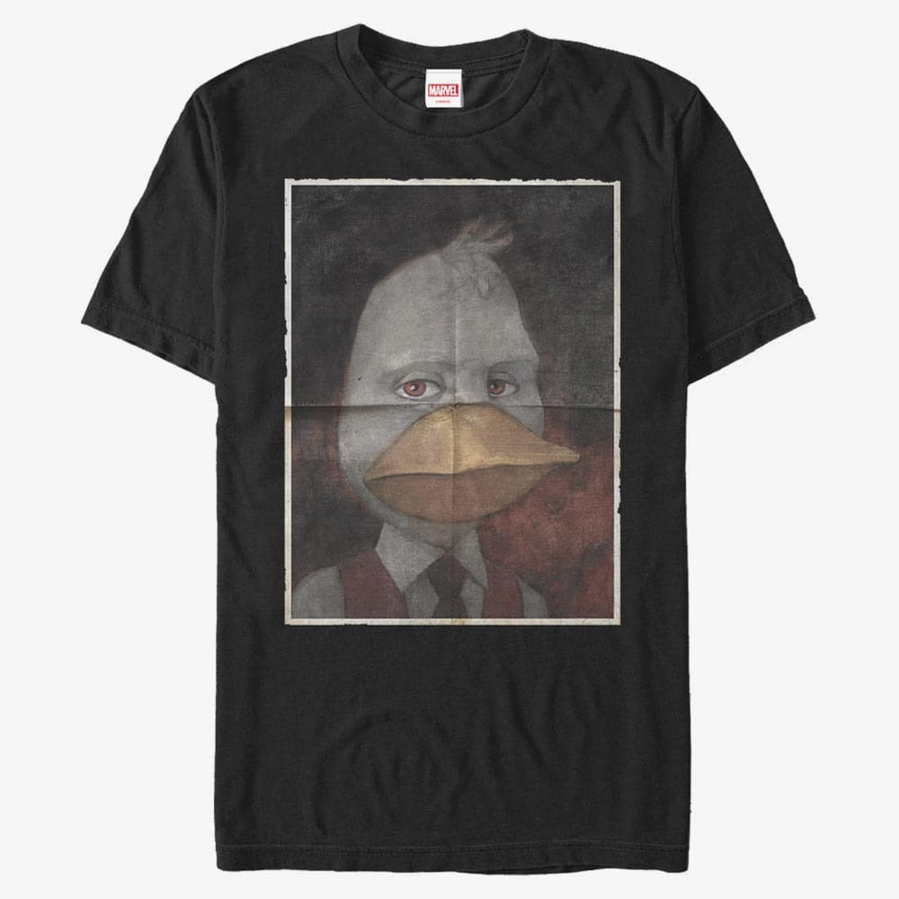 majice kratkih rukava Merch Marvel Other - Howard Duckman Men's T-Shirt Black