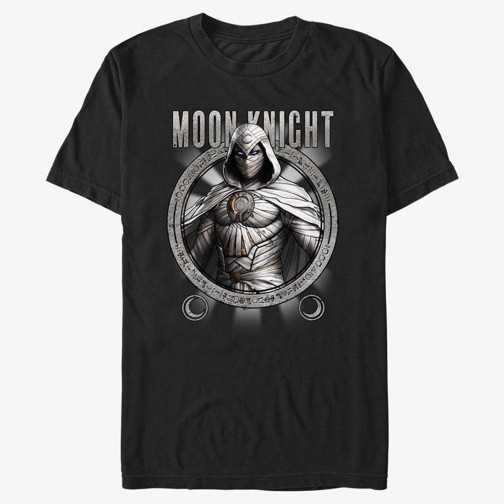 T-shirts Merch Marvel Moon Knight - MOON KNIGHT TEAM Men's T-Shirt Black