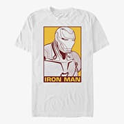 Merch Marvel Iron Man - Pop Iron Man Men's T-Shirt White