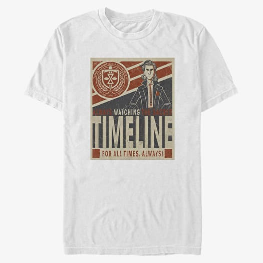 Μπλουζάκι Merch Marvel Loki - Always Watching Men's T-Shirt White