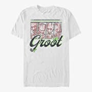 Merch Marvel Guardians Of The Galaxy Classic - FOUR PANEL GROOT Men's T-Shirt White