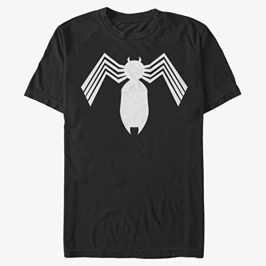 T-shirt Merch Marvel Spider-Man Classic - Alien Symbiote Icon Men's T-Shirt Black