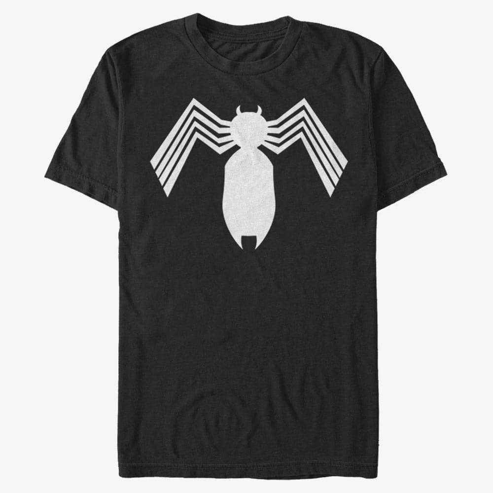 T-shirts Merch Marvel Spider-Man Classic - Alien Symbiote Icon Men's T-Shirt Black