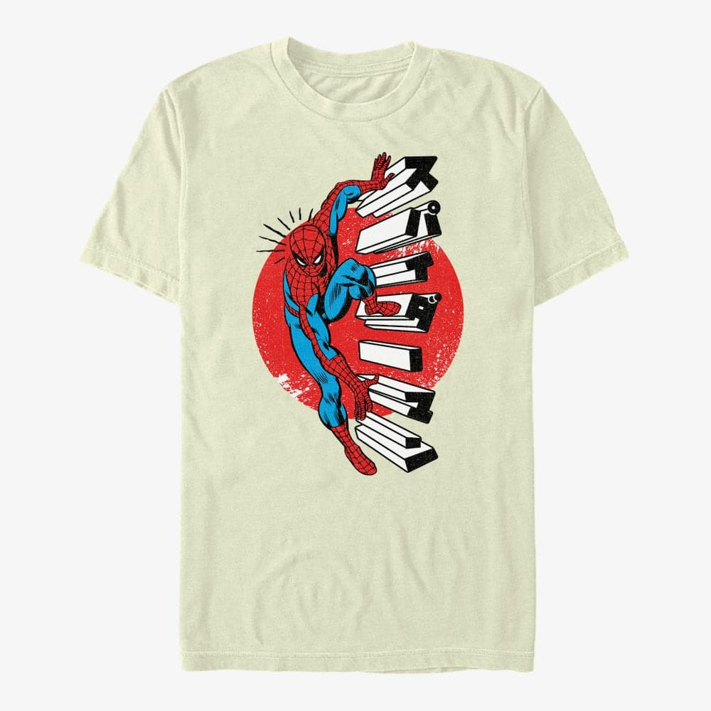 T-shirts Merch Marvel Spider-Man Classic - Spidey Senses Men's T-Shirt Natural