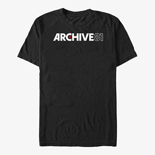 Camiseta Merch Netflix Archive 81 - Logo Men's T-Shirt Black