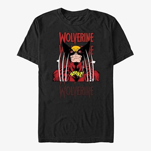 T-shirt Merch Marvel X-Men - Wolverine Gradient Men's T-Shirt Black