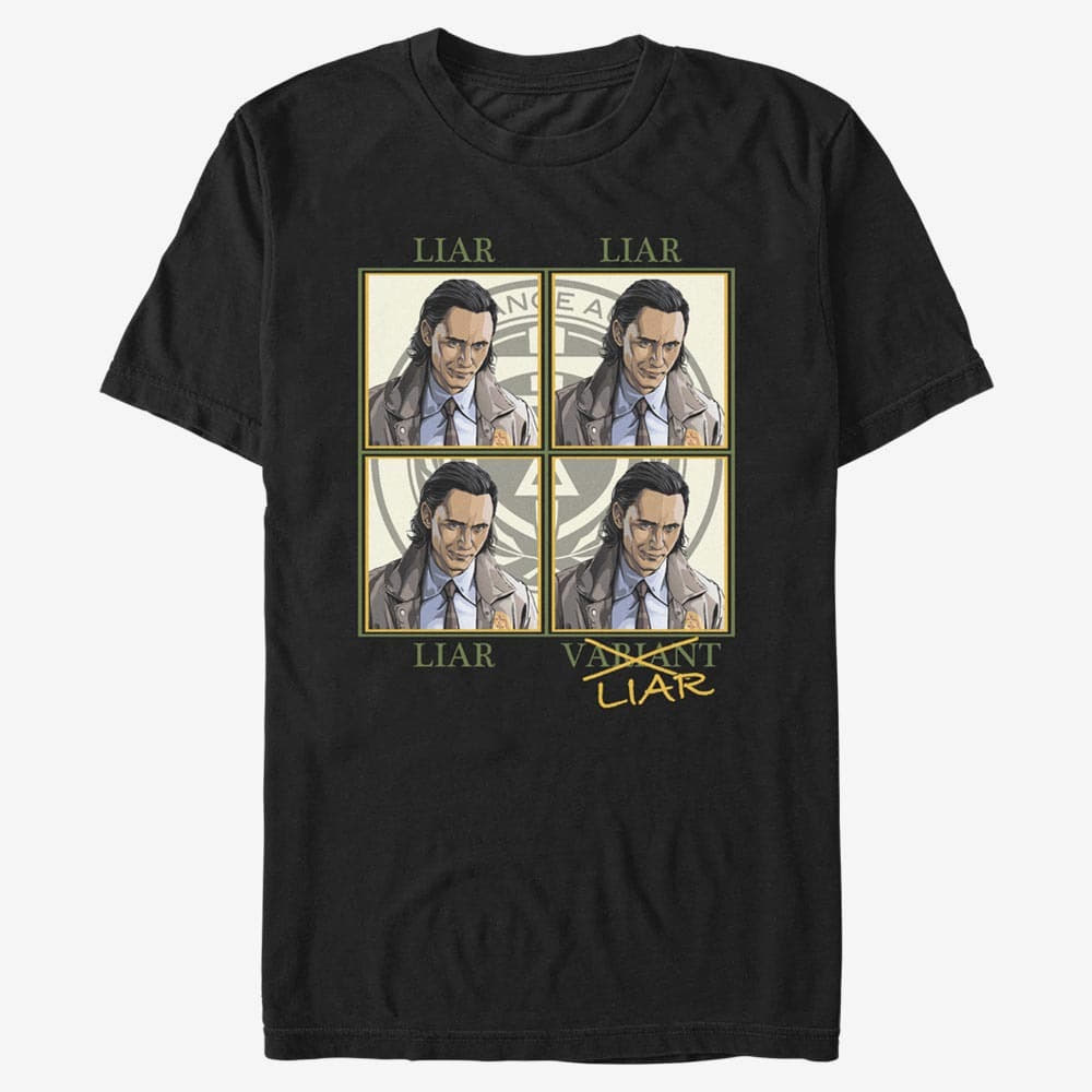 T-särgid Merch Marvel Loki - Liar Or Variant Men's T-Shirt Black