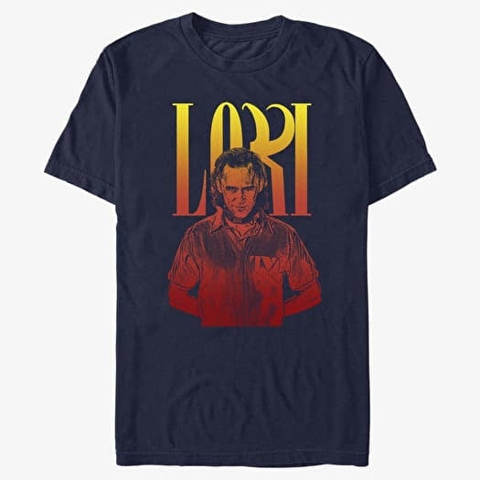 Marškinėliai Merch Marvel Loki - Hella Loki Men's T-Shirt Navy Blue