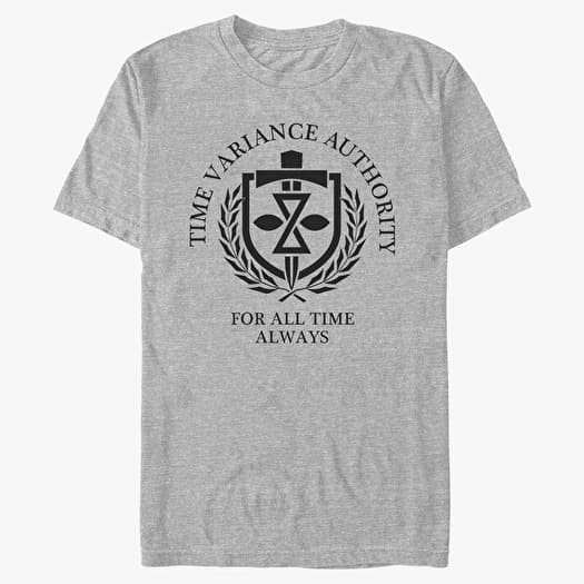T-shirt Merch Marvel Loki - Authority Of Time Men's T-Shirt Heather Grey