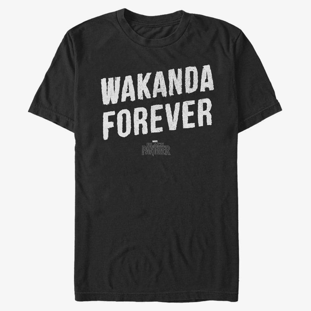 T-shirts Merch Marvel Black Panther - Panther Stone Men's T-Shirt Black