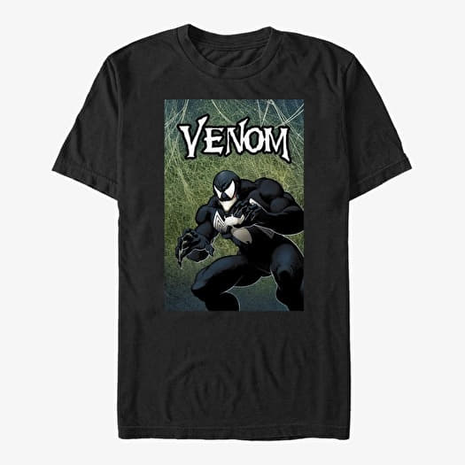 T-shirt Merch Marvel Spider-Man Classic - Venom Cover Men's T-Shirt Black