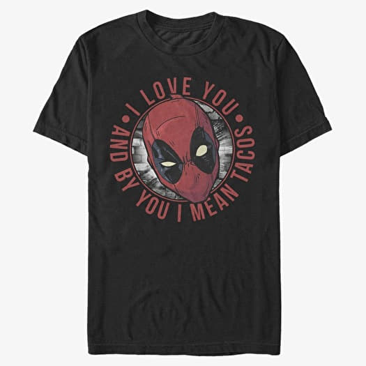 T-shirt Merch Marvel Deadpool - Break Walls Men's T-Shirt Black