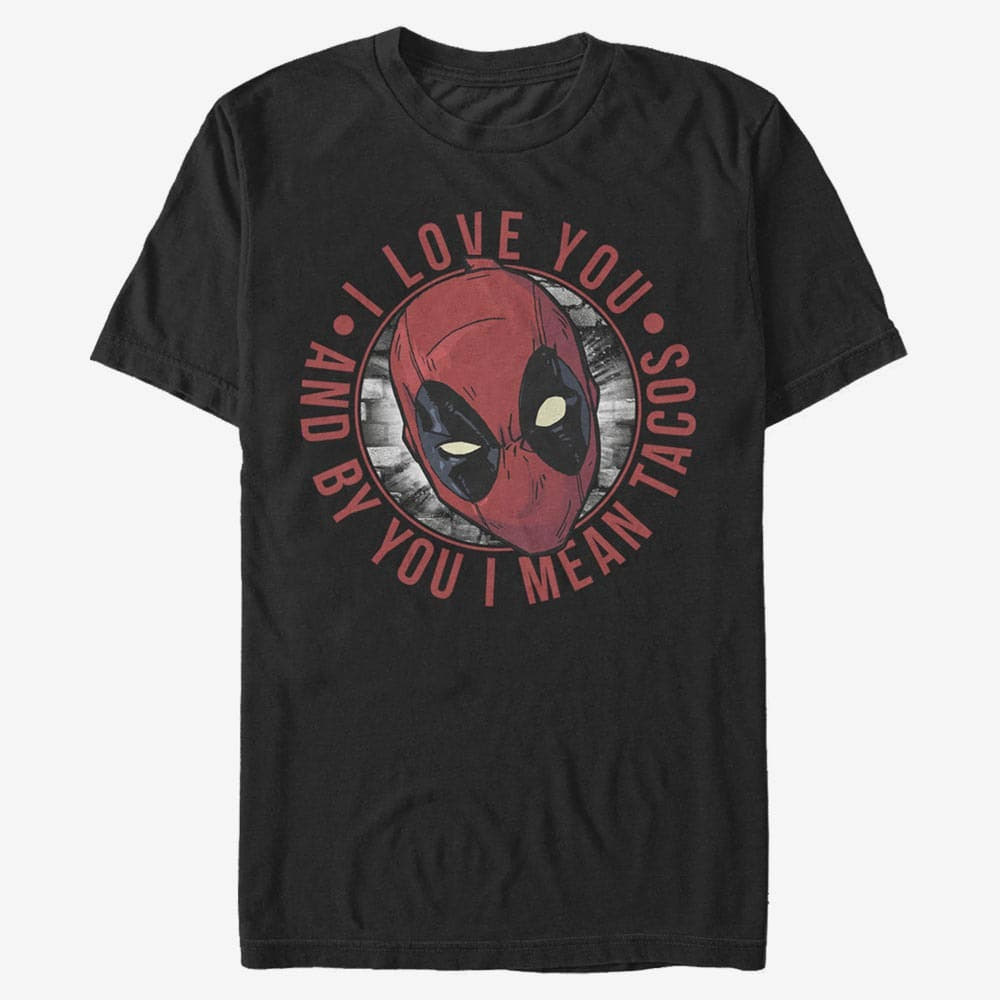 T-shirts Merch Marvel Deadpool - Break Walls Men's T-Shirt Black