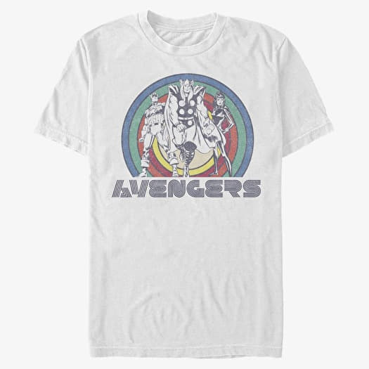 T-shirt Merch Marvel Avengers Classic - AVENGERS Men's T-Shirt White