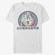 Merch Marvel Avengers Classic - AVENGERS Men's T-Shirt White