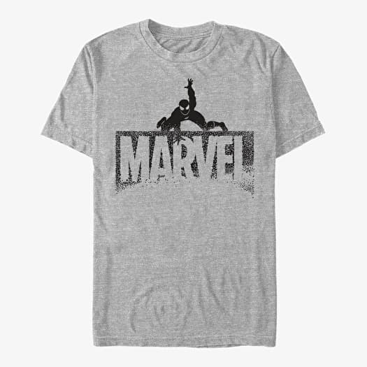 Μπλουζάκι Merch Marvel - Spidey Snap Logo Men's T-Shirt Heather Grey