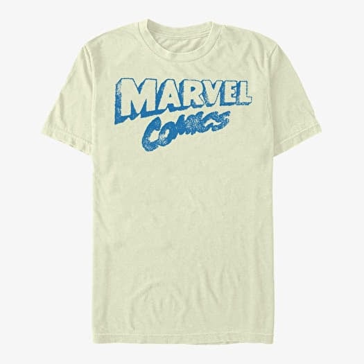 Camiseta Merch Marvel - RETRO LOGO Men's T-Shirt Natural