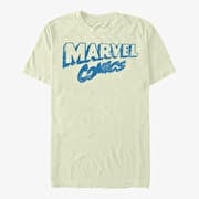 Merch Marvel - RETRO LOGO Men's T-Shirt Natural