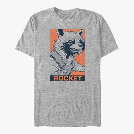 T-särk Merch Marvel Avengers: Endgame - Pop Rocket Men's T-Shirt Heather Grey