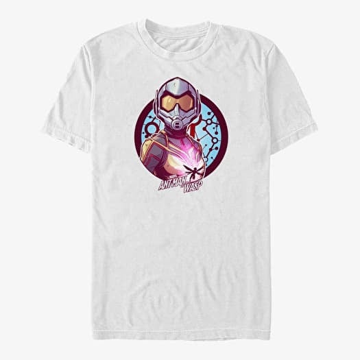 Maglietta Merch Marvel Ant-Man & The Wasp: Movie - Wasp Circle Men's T-Shirt White