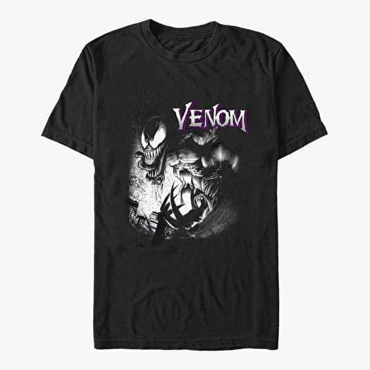 Tričko Merch Marvel - Angry Venom Men's T-Shirt Black