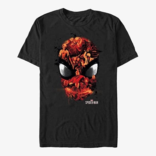 T-shirt Merch Marvel - Spider Villains Men's T-Shirt Black