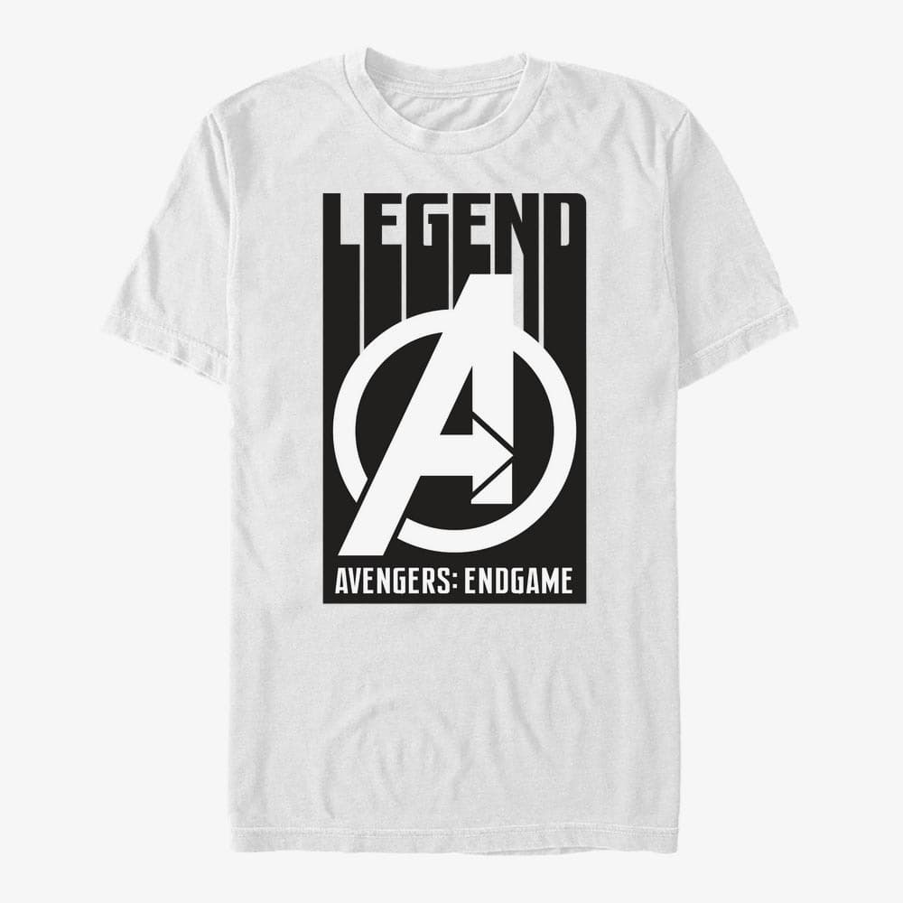 T-shirts Merch Marvel Avengers: Endgame - Avengers Legends Men's T-Shirt White