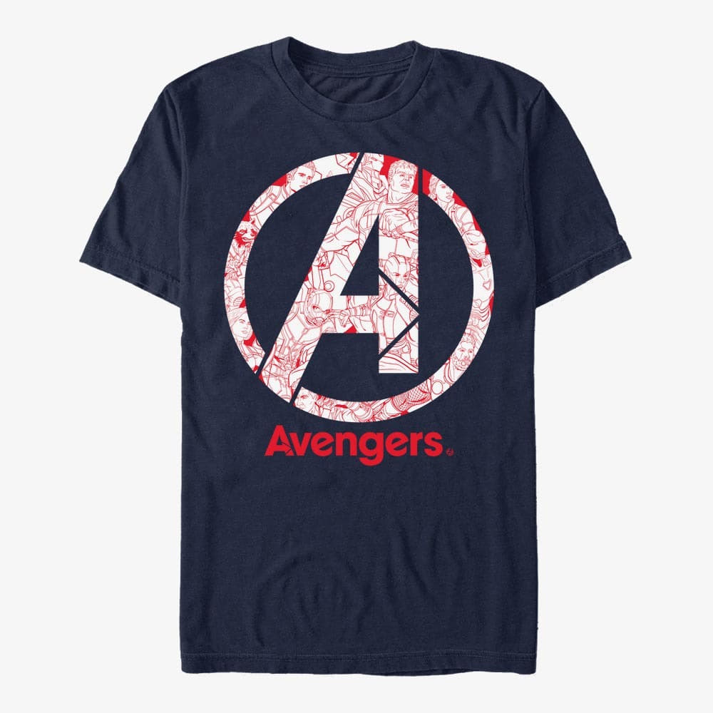 Avengers endgame logo sales shirt