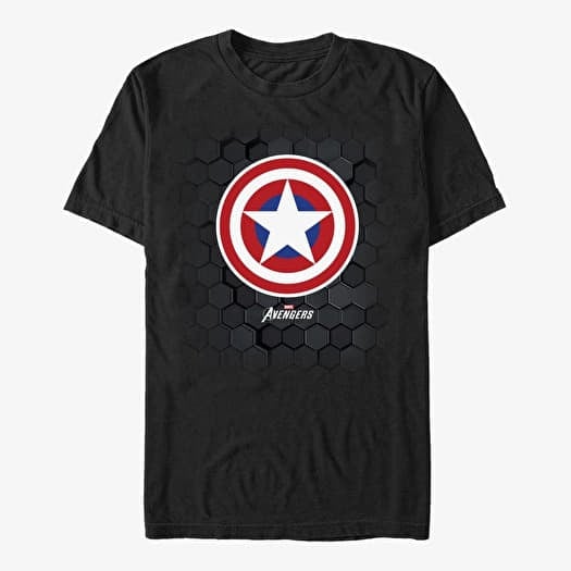 Camiseta Merch Marvel - Hex Shield Men's T-Shirt Black