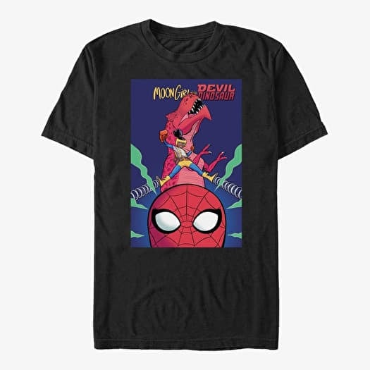 Merch Marvel - Moon Girl & Devil Dinosaur Men's T-Shirt Black