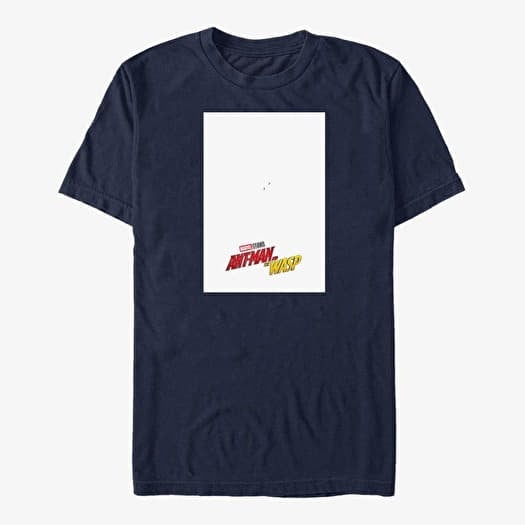 Tričko Merch Marvel Ant-Man & The Wasp: Movie - Wasp Poster Men's T-Shirt Navy Blue