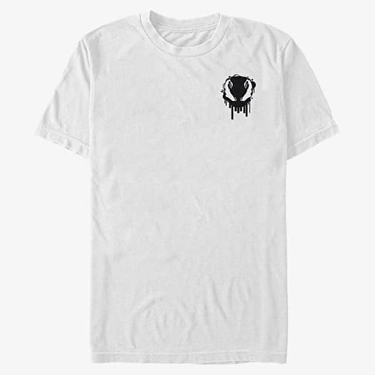 Tričko Merch Marvel - Venom Badge Men's T-Shirt White