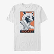 Merch Marvel Avengers: Endgame - Pop Rocket Men's T-Shirt White