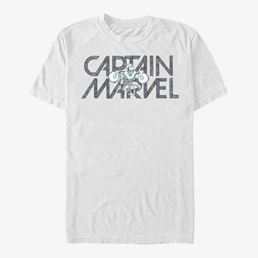 Tričko Merch Marvel - Marvel Face Men's T-Shirt White