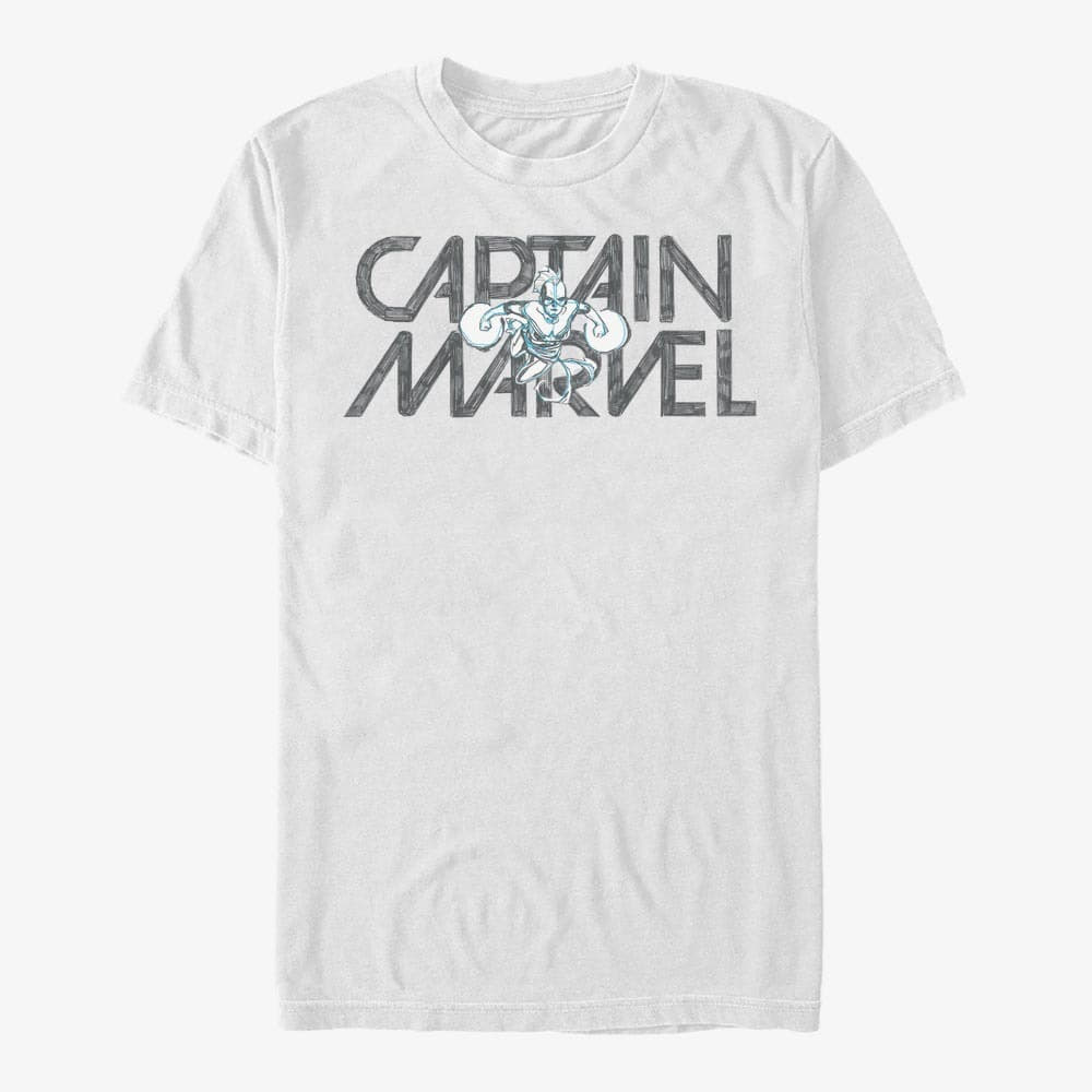 Camisetas Merch Marvel - Marvel Face Men's T-Shirt White