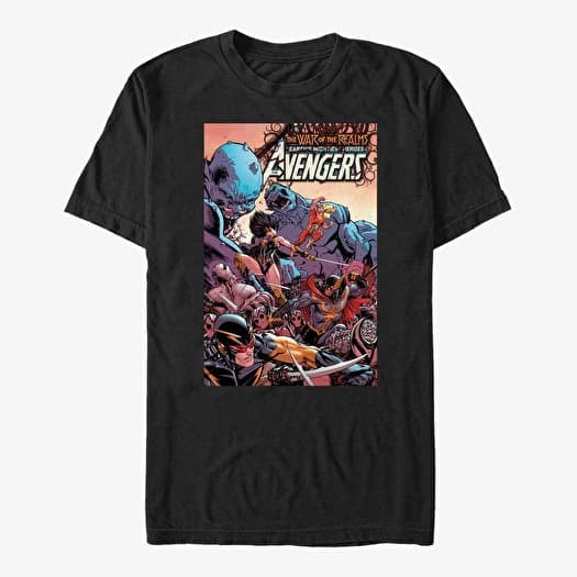 T-shirt Merch Marvel Avengers Classic - Avengers Men's T-Shirt Black