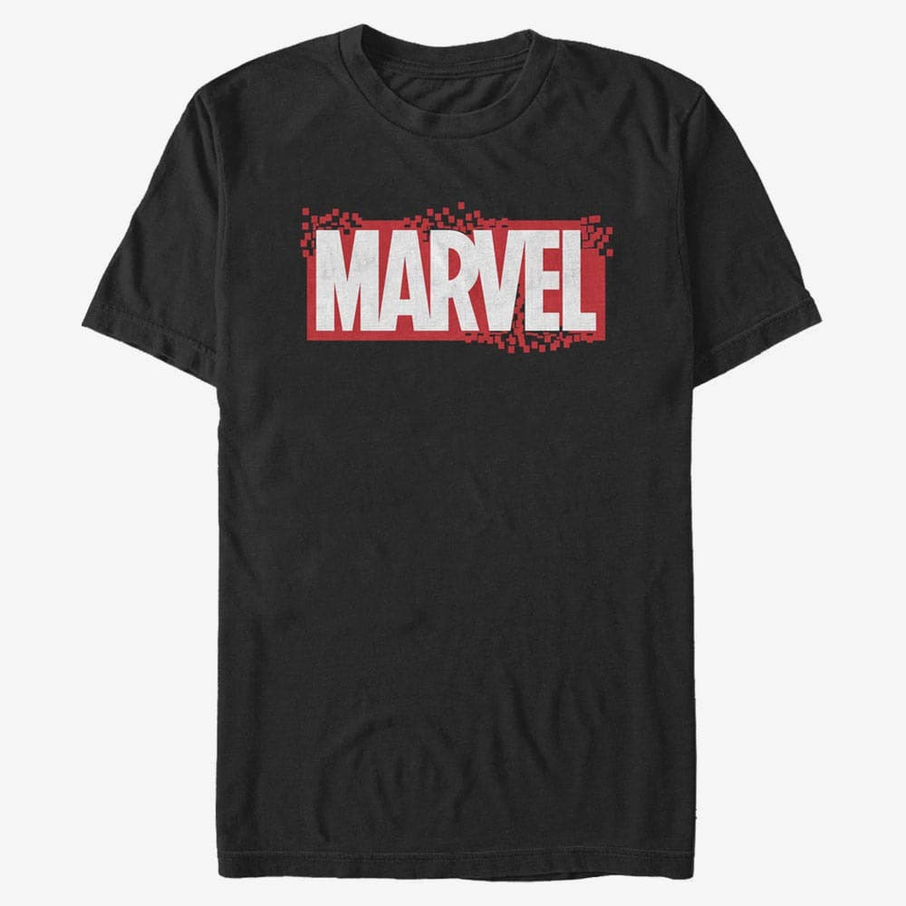 T-shirts Merch Marvel - Marvel Small Blocks Men's T-Shirt Black