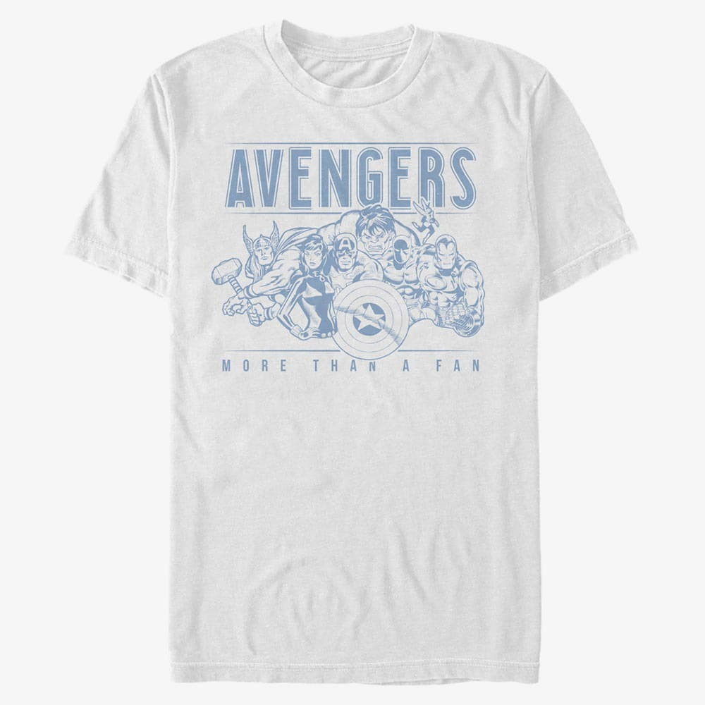 T-Shirts Merch Marvel Avengers Classic - The Avengers Men's T-Shirt White