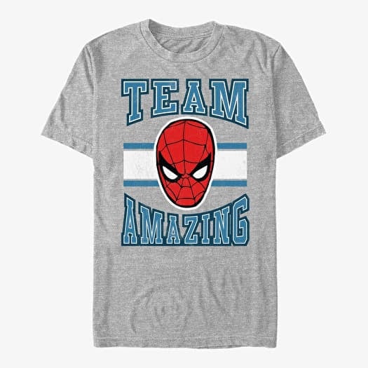 T-shirt Merch Marvel Avengers Classic - Team Amazing Men's T-Shirt Heather Grey