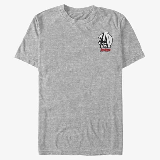 Maglietta Merch Marvel Avengers Classic - Antman Badge Men's T-Shirt Heather Grey