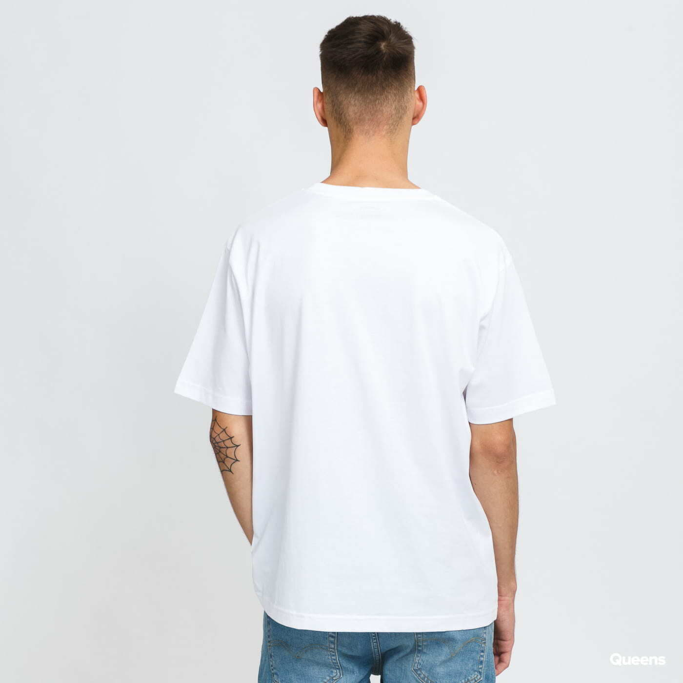 Trička Queens Basic Tee bílé