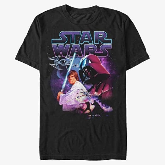 T-shirt Merch Star Wars: Classic - Father Son Black