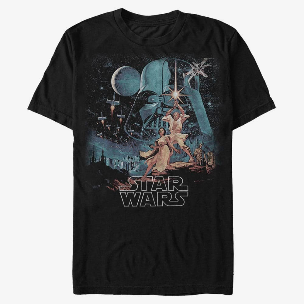 Футболки Merch Star Wars: Classic - Two Hopes Black