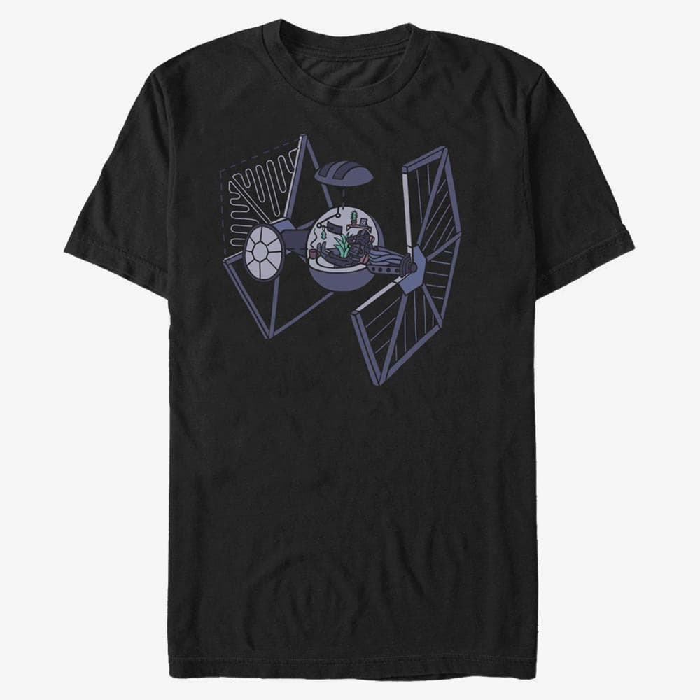 Футболки Merch Star Wars: Classic - Tie Reveal  Black