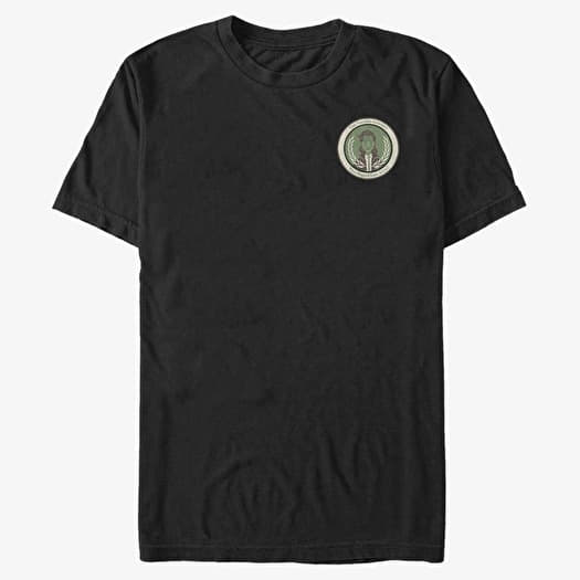 Póló Merch Marvel Loki - Loki Badge Black