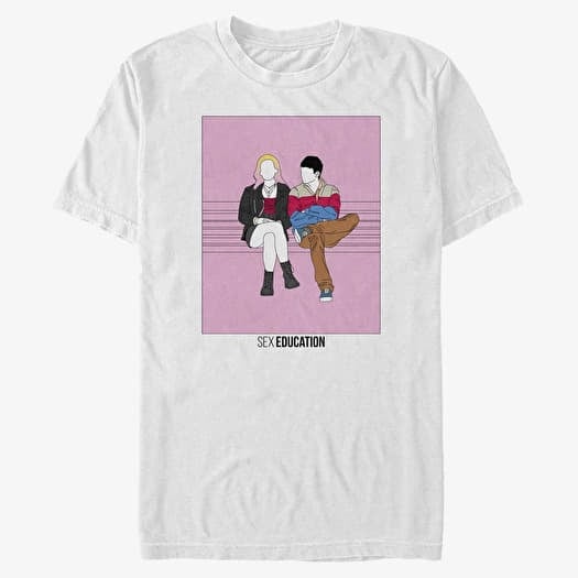 Tričko Merch Netflix Sex Education - Maeve Otis  White