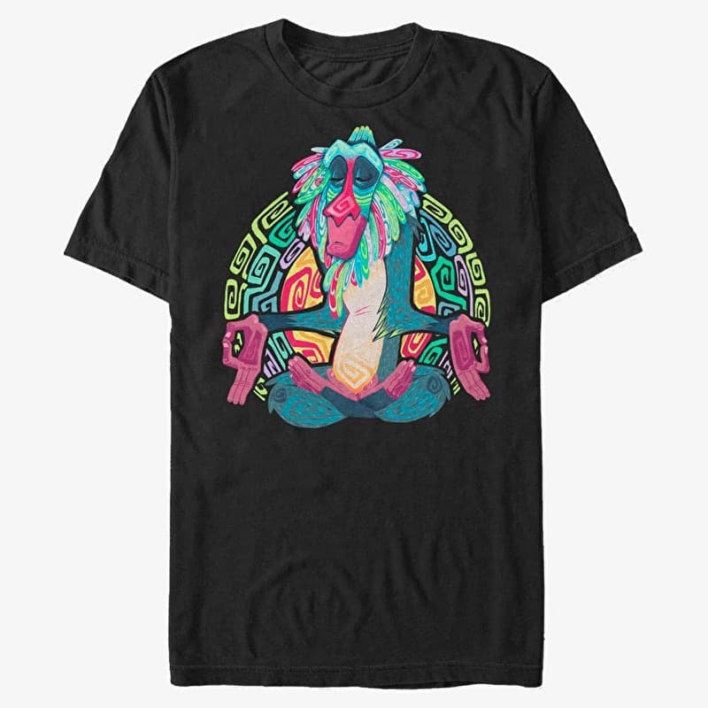 Tričko Merch Disney Lion King - Freaky Rafiki Black