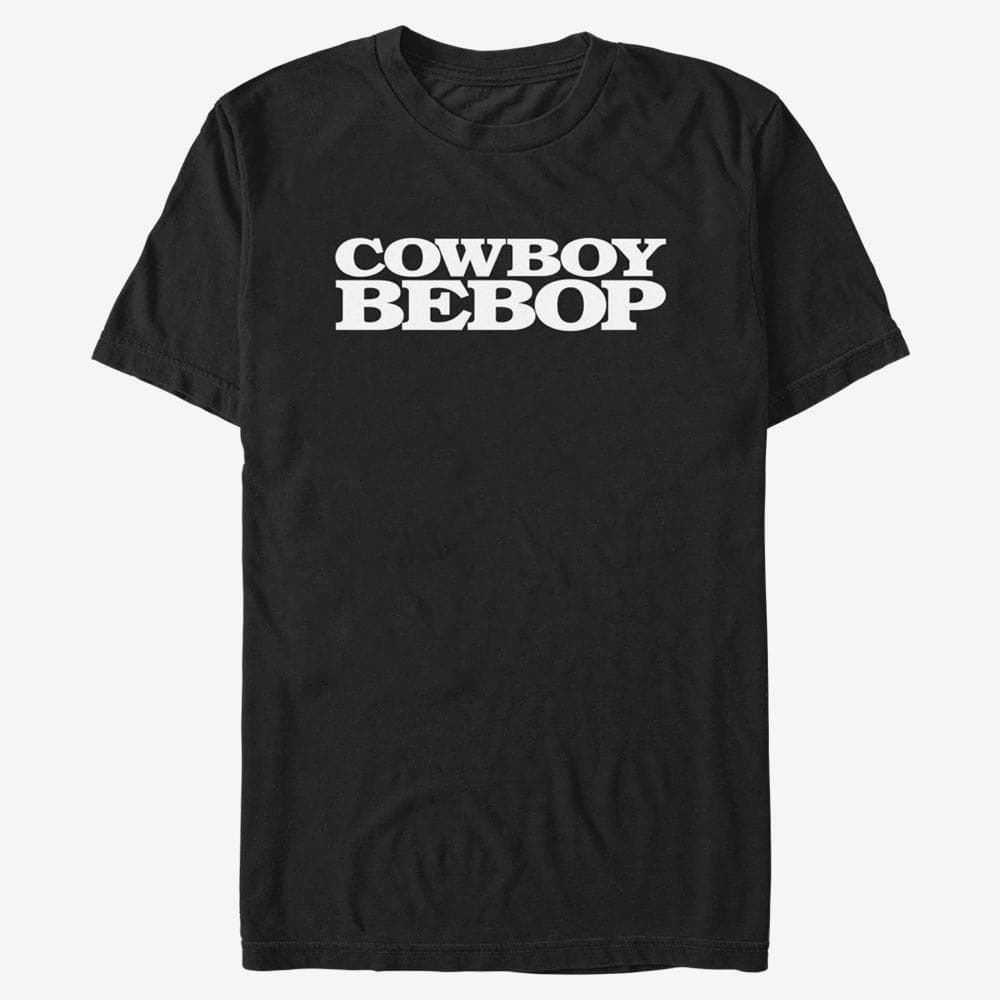 T-Shirts Merch Netflix Cowboy Bebop - Bebop Logo  Black