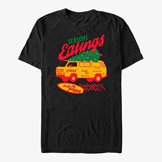 T-shirt Merch Netflix Stranger Things - Season's Eating Black